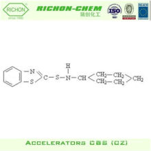 Verwendung von Kautschukhilfsmitteln und chemischem Hilfsstoff CAS Nr. 95-33-0 Rubber Accelerator CZ